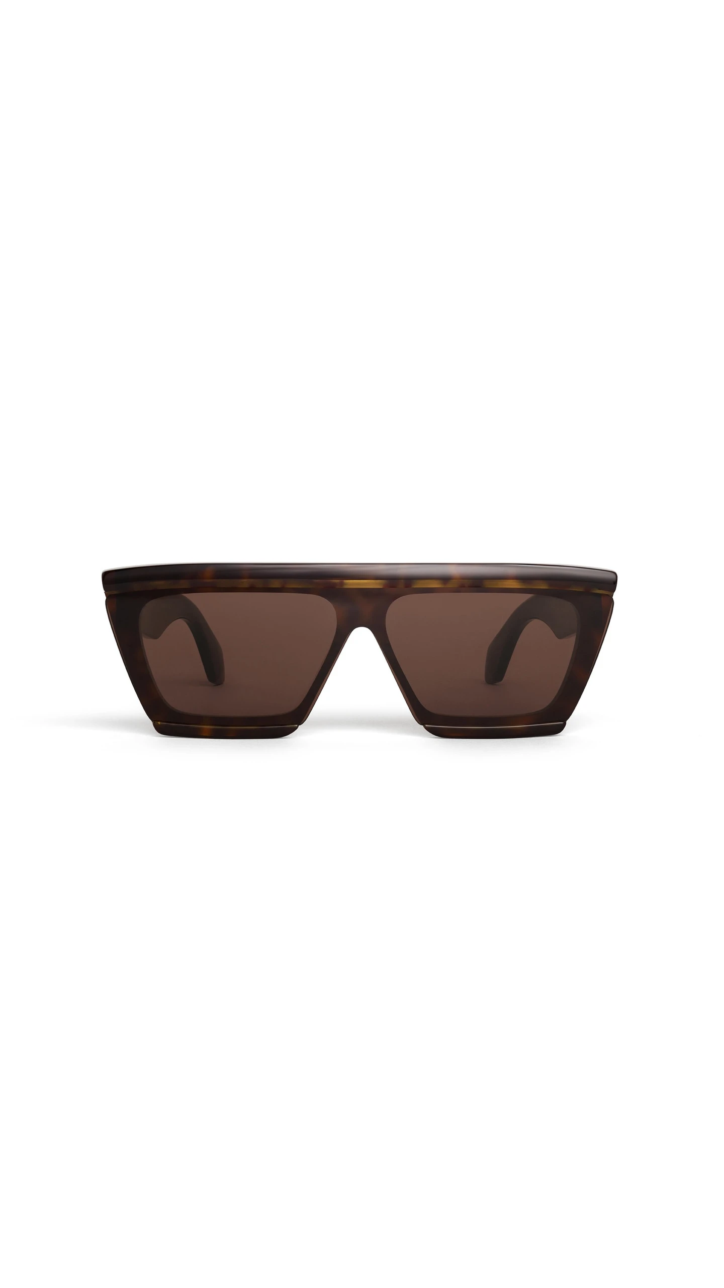 Alaia Mask Sunglasses in Havana and Brown Alaia Mask Sunglasses in Havana and Brown | Sunglasses | Coveti