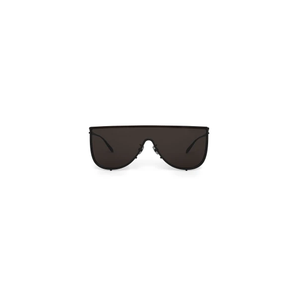 Mask Sunglasses in Metal, Black