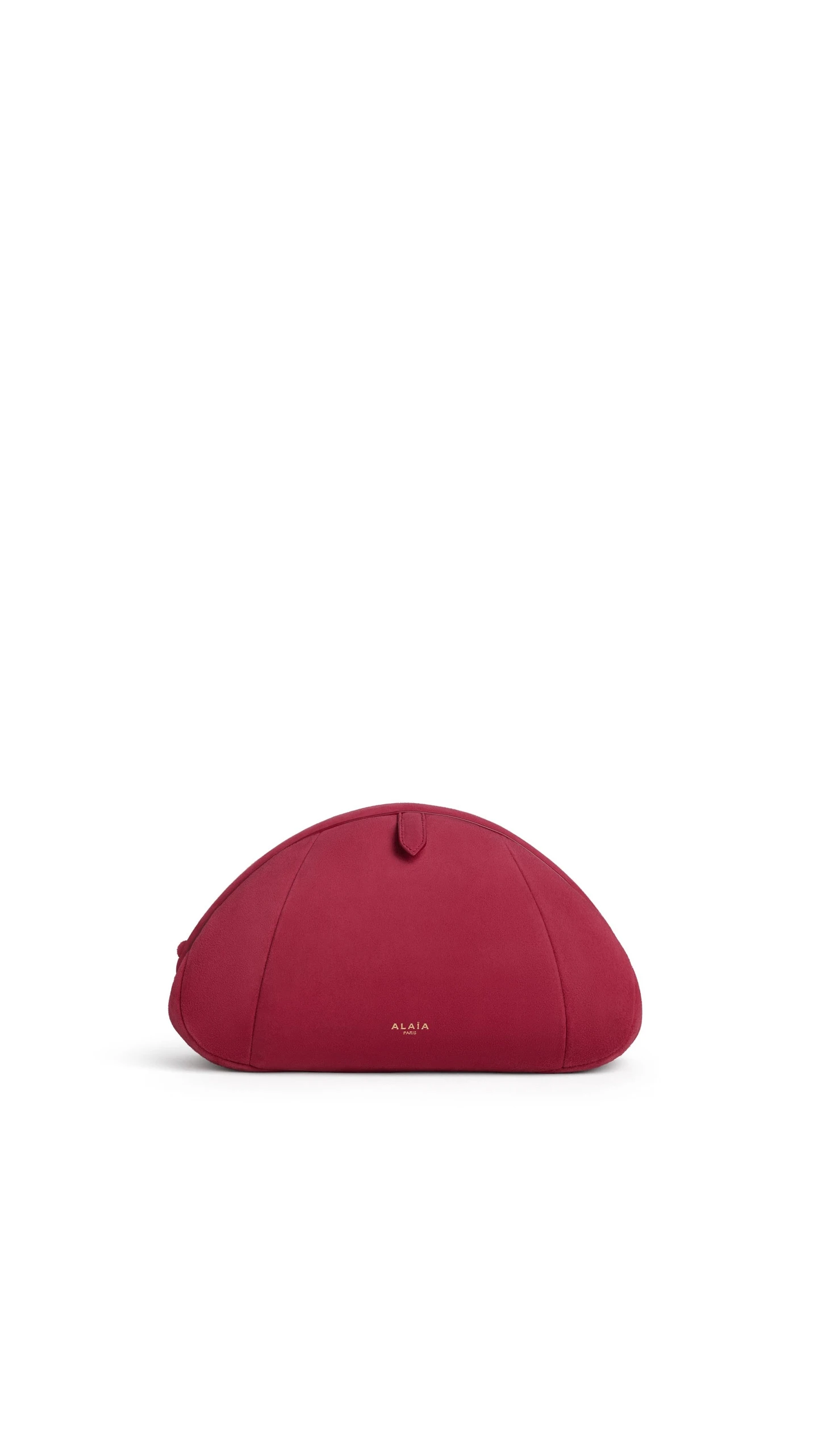Alaia Purse Small Clutch in Suede, Carmine Alaia Purse Small Clutch in Suede, Carmine | Clutch Bags | Coveti