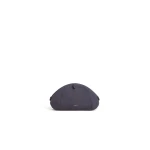 Alaia Purse Small Clutch in Suede, Violet Grey | Clutch Bags | Coveti
