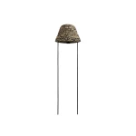 Alaia Raffia Hat in Natural and Black | Hats | Coveti