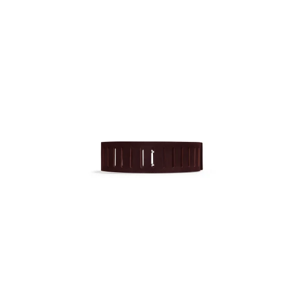Alaia Rectangular Large Belt in Nubuck, Bordeaux | Belts | Coveti