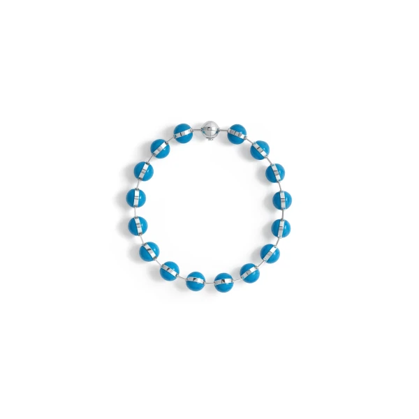 Sphere Necklace in Turquoise