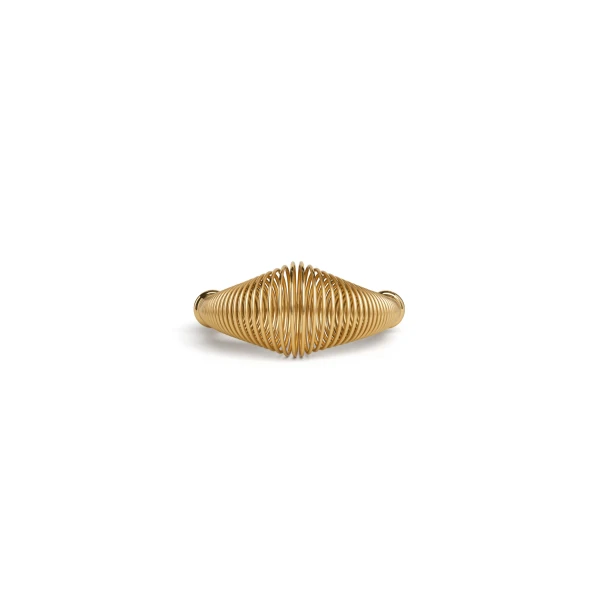 Spiral Bracelet in Gold