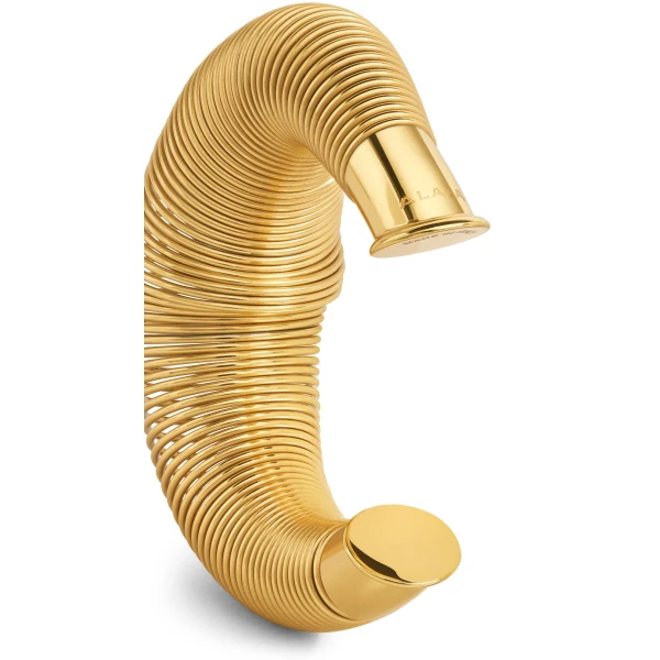 Alaia Spiral Cuff in Gold | Cuffs | Coveti