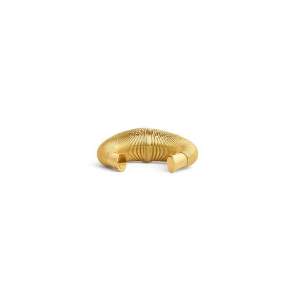 Alaia Spiral Cuff in Gold | Cuffs | Coveti