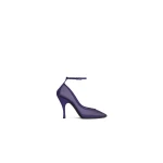 Alaia Strappy Pumps in Mesh, Iris | Heels | Coveti