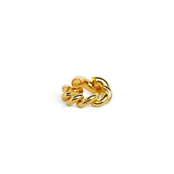 Alaia Torsion Bracelet in Gold | Bracelets | Coveti