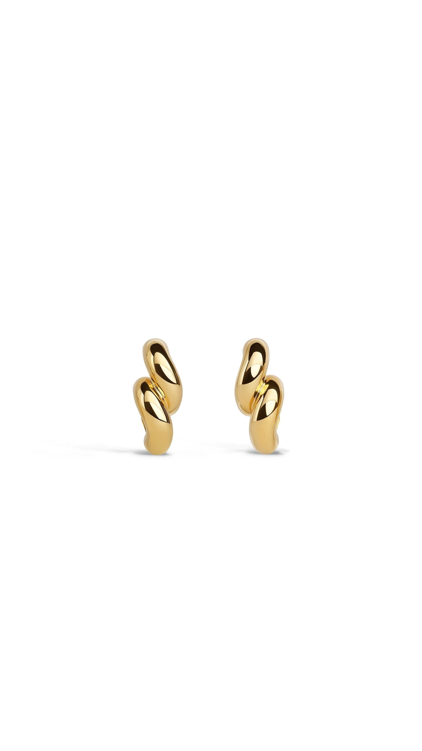 Alaia Torsion Clip Earrings in Gold Alaia Torsion Clip Earrings in Gold | Earrings | Coveti