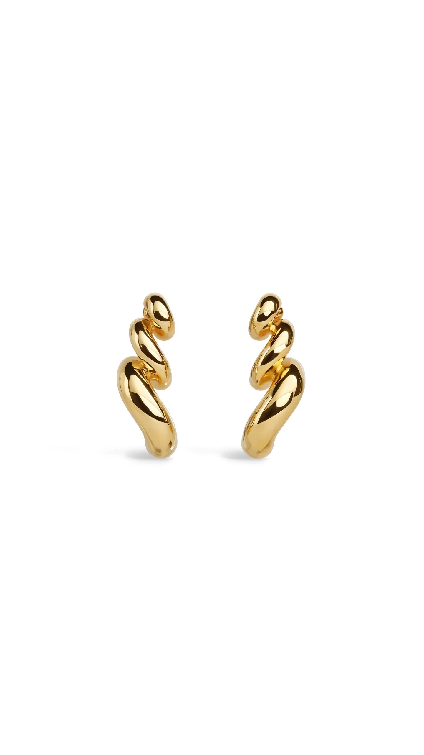 Alaia Torsion Earrings in Gold Alaia Torsion Earrings in Gold | Earrings | Coveti