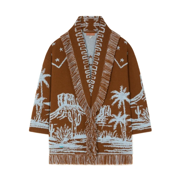 Canyon Spirit Cardigan in Tabacco and Onda