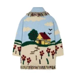 Alanui Casa Alanui Cardigan in Onda Multicolour | Cardigan | Coveti