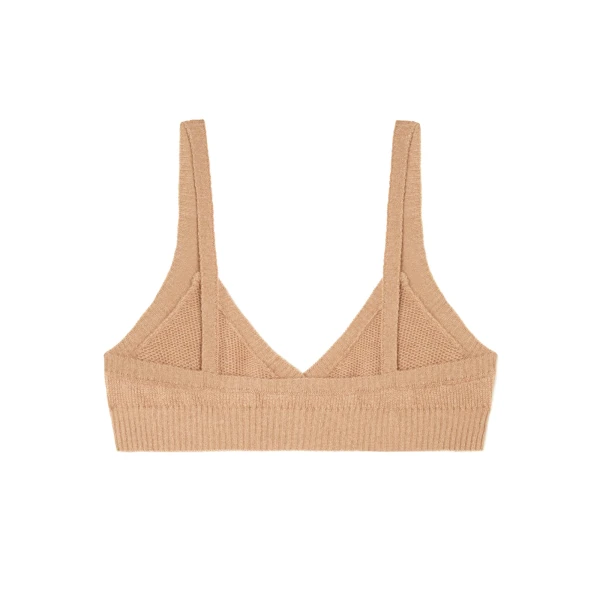 Alanui Cashmere Bralette in Capriolo
