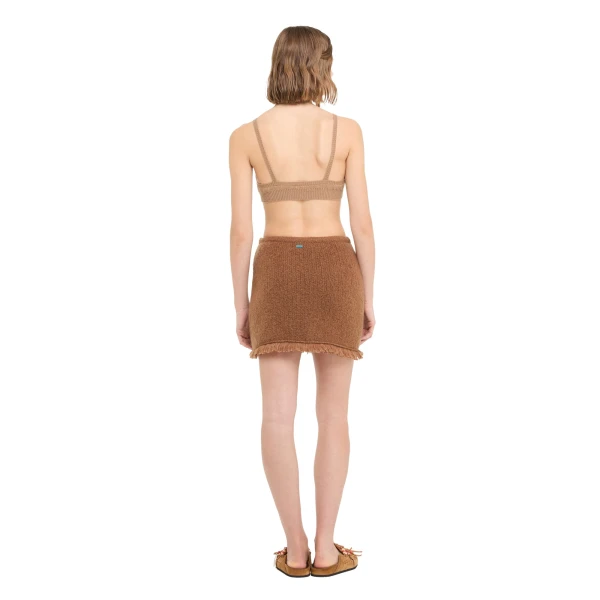 Alanui Cashmere Bralette in Capriolo