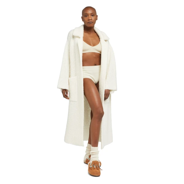 Alanui Cashmere Bralette in White