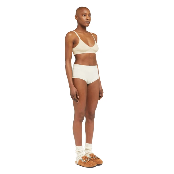 Alanui Cashmere Bralette in White