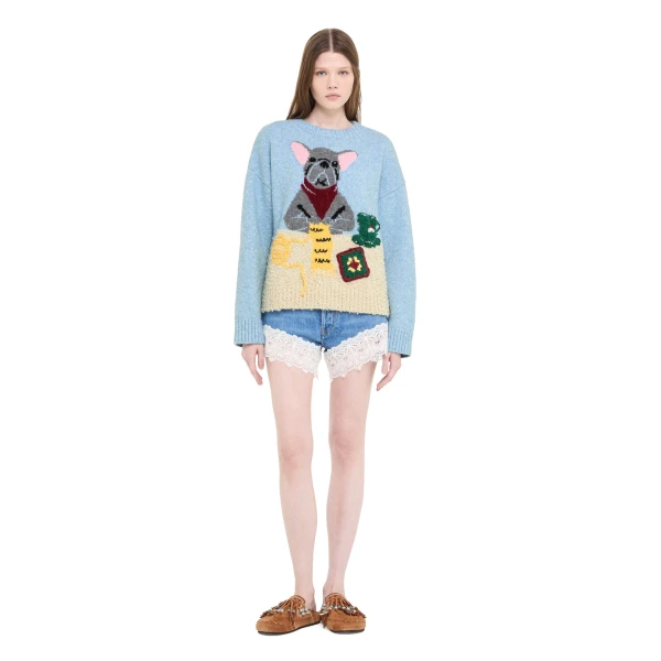 Alanui Coco Sweater in Onda Multicolour