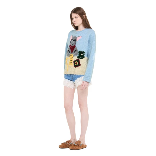 Alanui Coco Sweater in Onda Multicolour