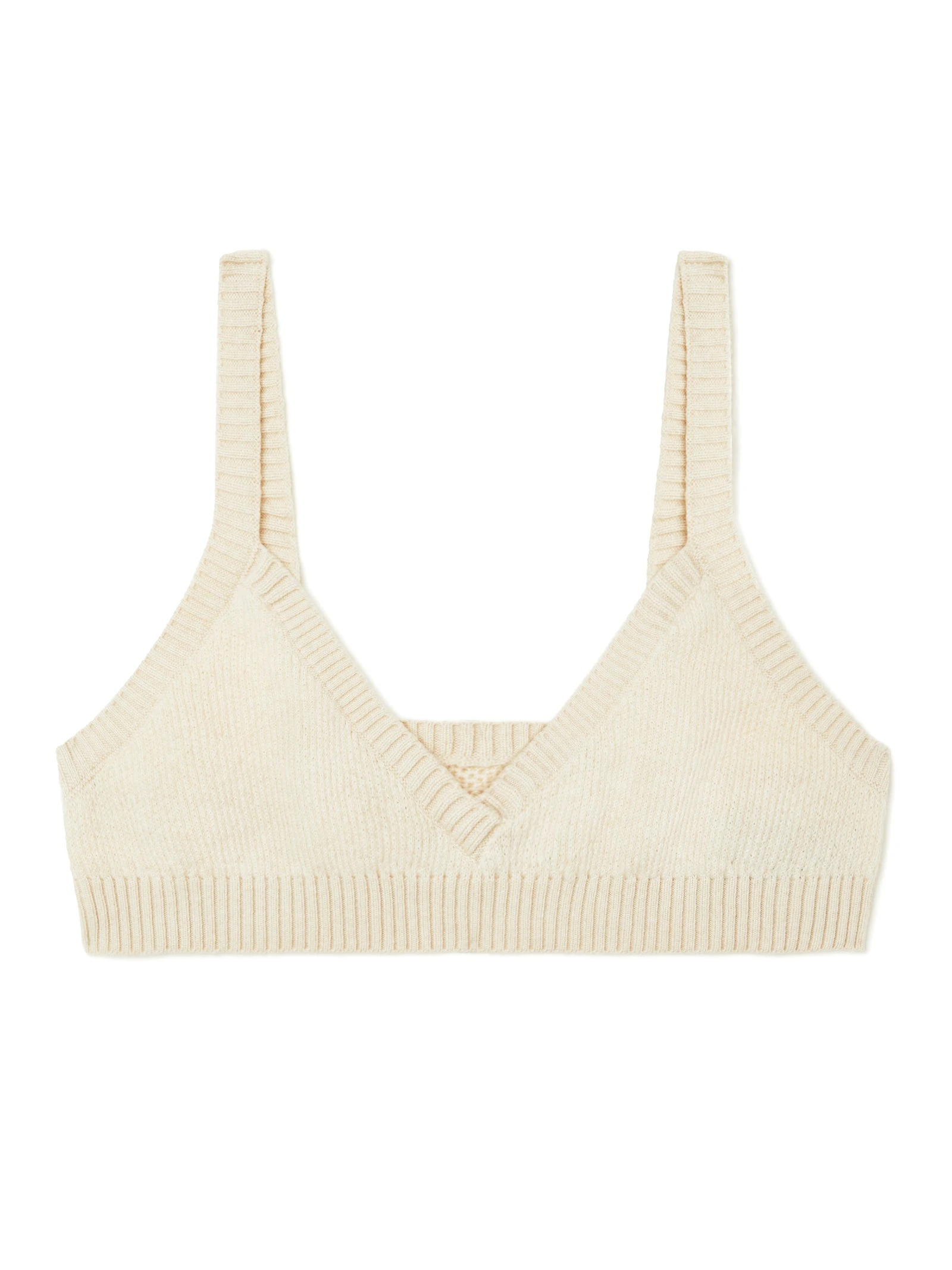 Alanui Finest Bra in Canvas Alanui Finest Bra in Canvas | Cropped Top | Coveti