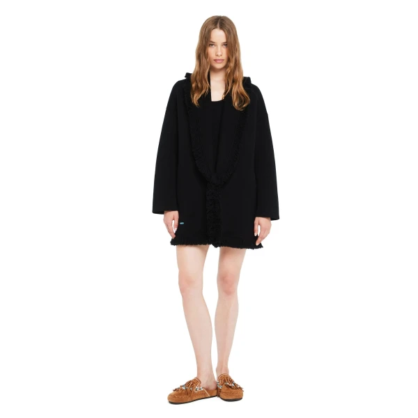 Alanui Finest Cardigan in Black