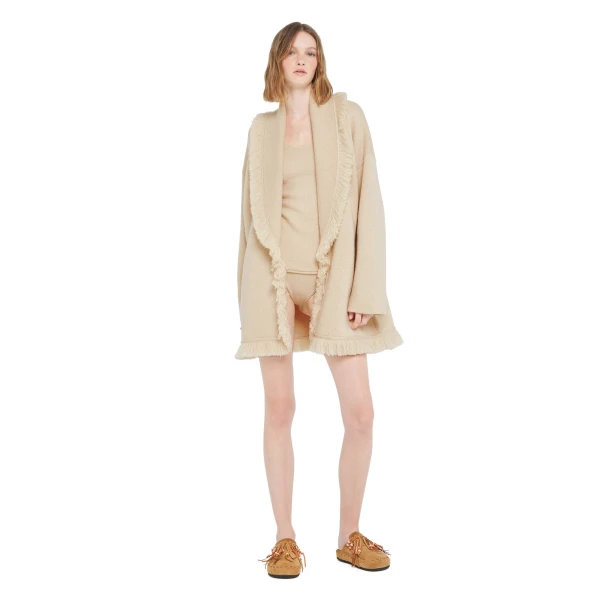 Alanui Finest Cardigan in Canvas