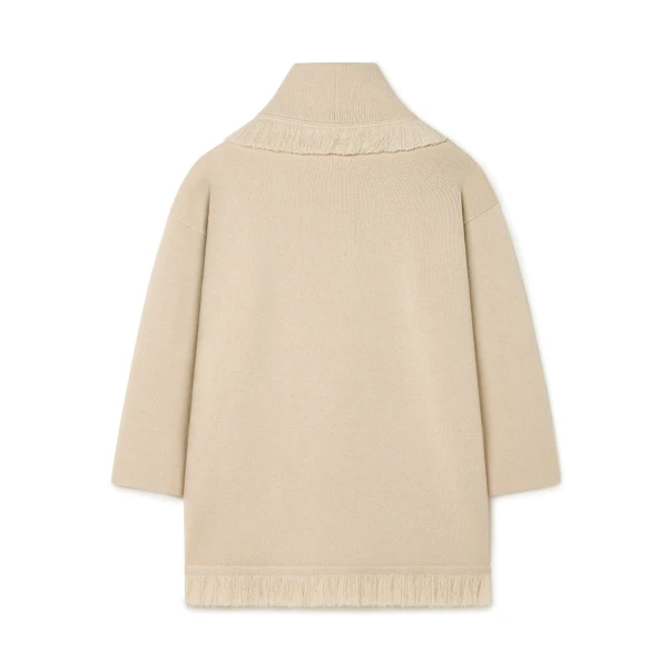 Alanui Finest Cardigan in Canvas