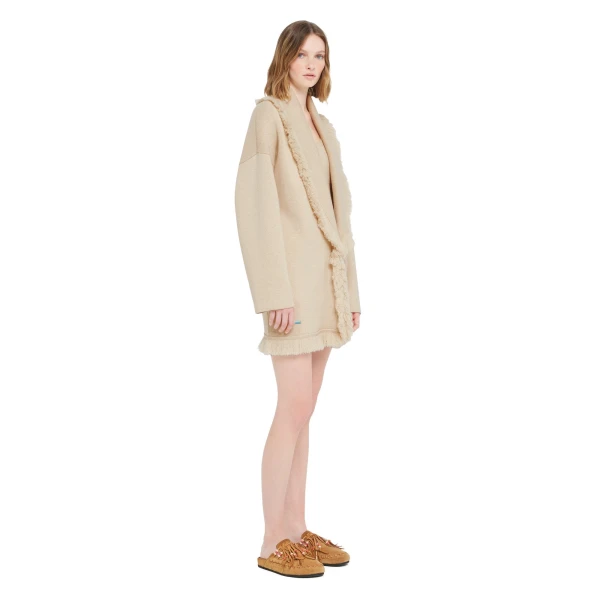 Alanui Finest Cardigan in Canvas