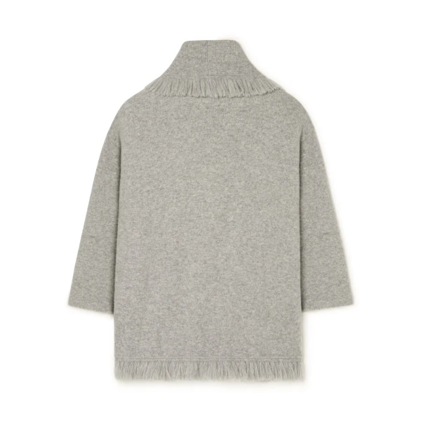 Alanui Finest Cardigan in Coco Grey