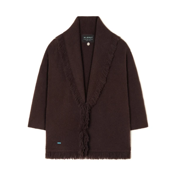 Finest Cardigan in Coffee