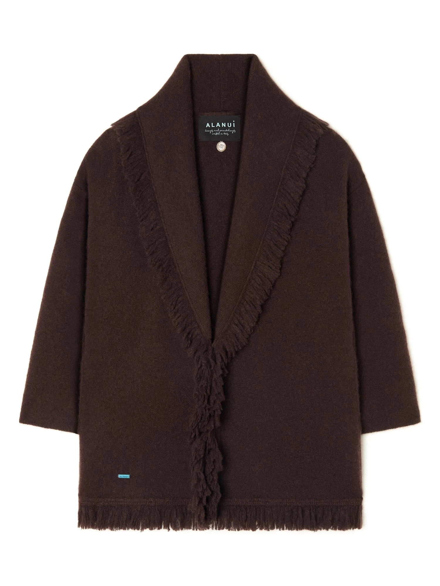 Alanui Finest Cardigan in Coffee Alanui Finest Cardigan in Coffee | Cardigan | Coveti