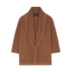 Alanui Finest Cardigan in Luli Brown | Cardigan | Coveti
