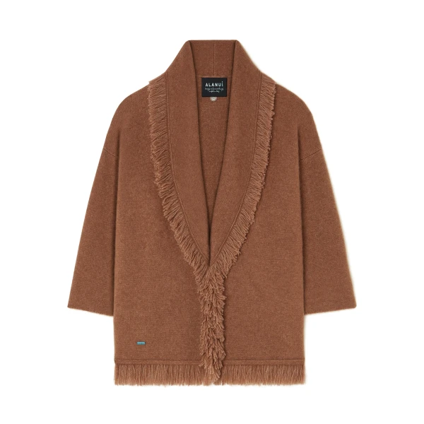 Finest Cardigan in Luli Brown