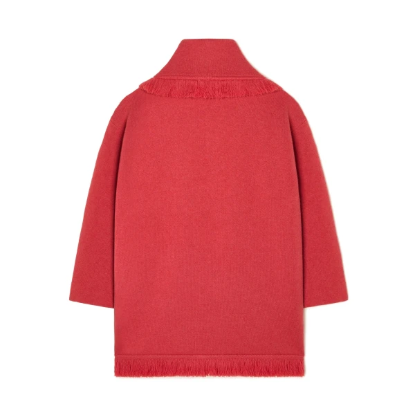 Alanui Finest Cardigan in Rosy Spike
