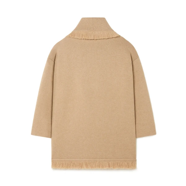 Alanui Finest Cardigan in Sandstorm