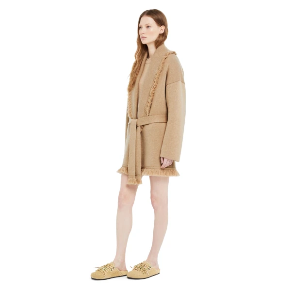 Alanui Finest Cardigan in Sandstorm