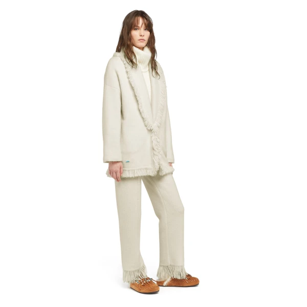 Alanui Finest Cardigan in White