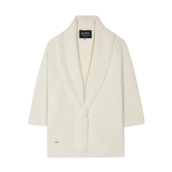 Finest Cardigan in White