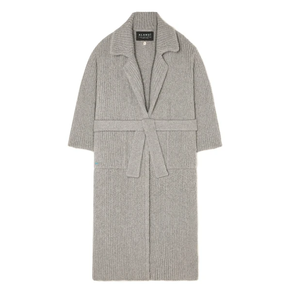 Alanui Finest Coat in Coco Grey