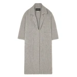 Alanui Finest Coat in Coco Grey | Coats | Coveti