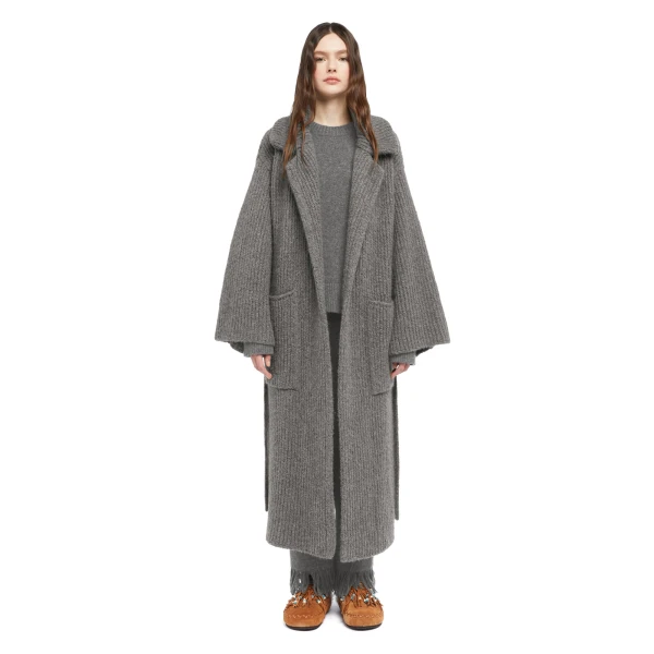 Alanui Finest Coat in Thunderstorm