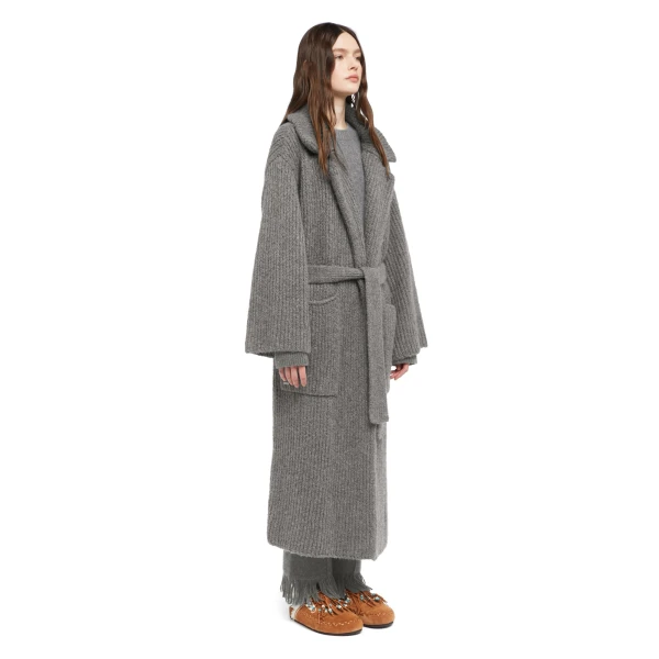Alanui Finest Coat in Thunderstorm