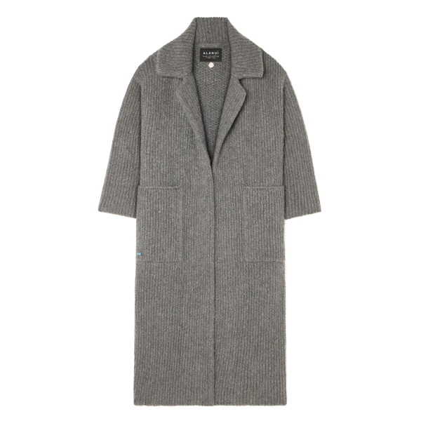 Alanui Finest Coat in Thunderstorm | Coats | Coveti