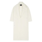 Alanui Finest Coat in White | Coats | Coveti