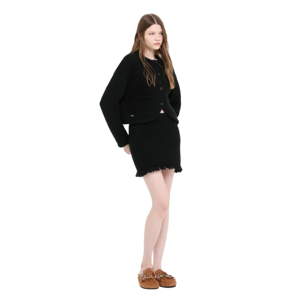 Alanui Finest Jacket in Black