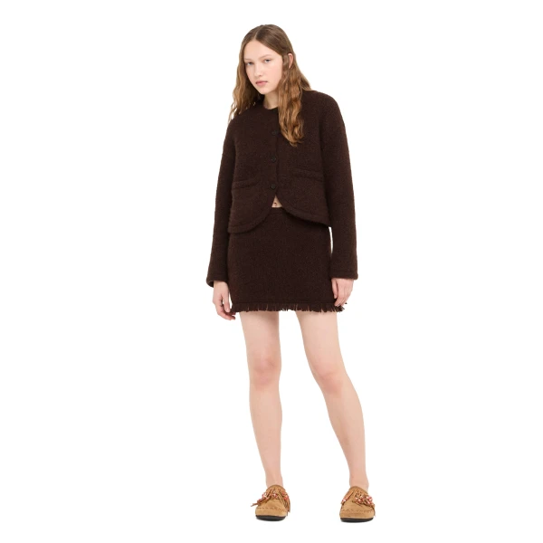 Alanui Finest Jacket in Coffee