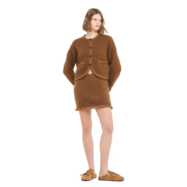 Alanui Finest Jacket in Luli Brown