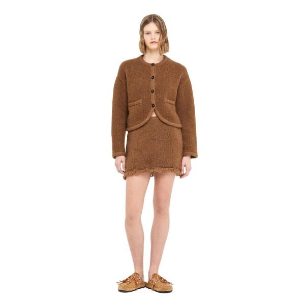 Alanui Finest Jacket in Luli Brown