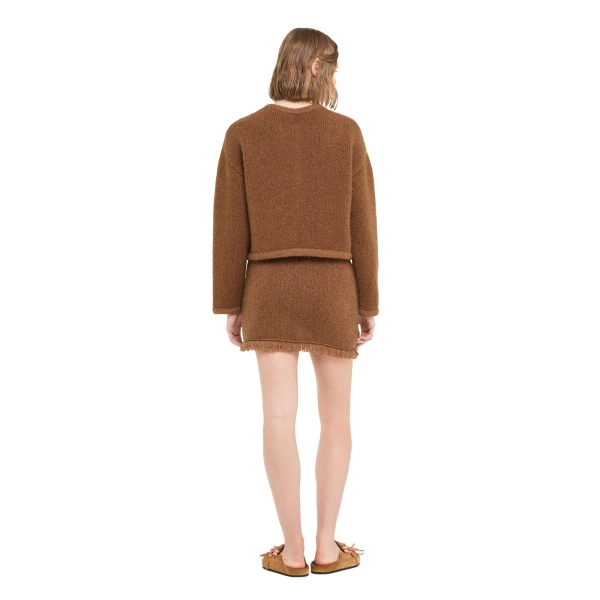 Alanui Finest Jacket in Luli Brown