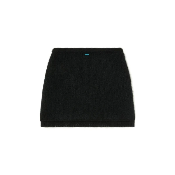 Alanui Finest Mini Skirt in Black