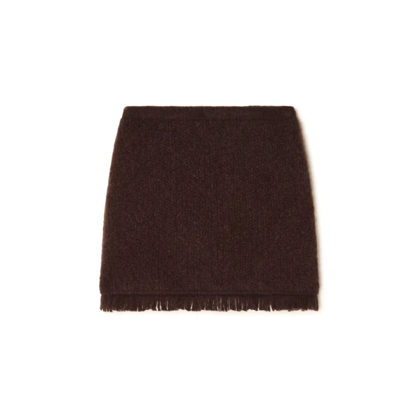 Finest Mini Skirt in Coffee